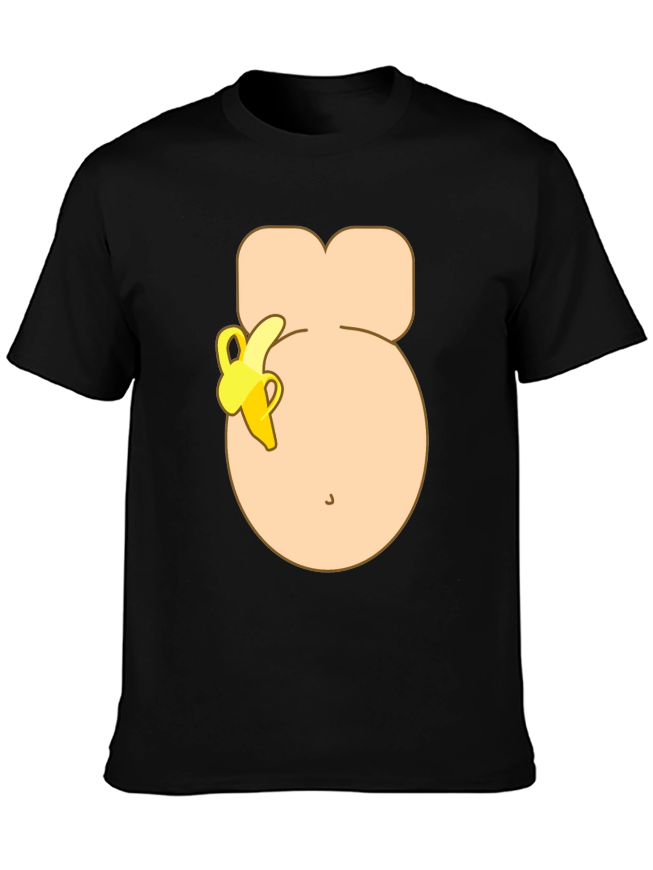 Funny Banana Belly T-Shirt