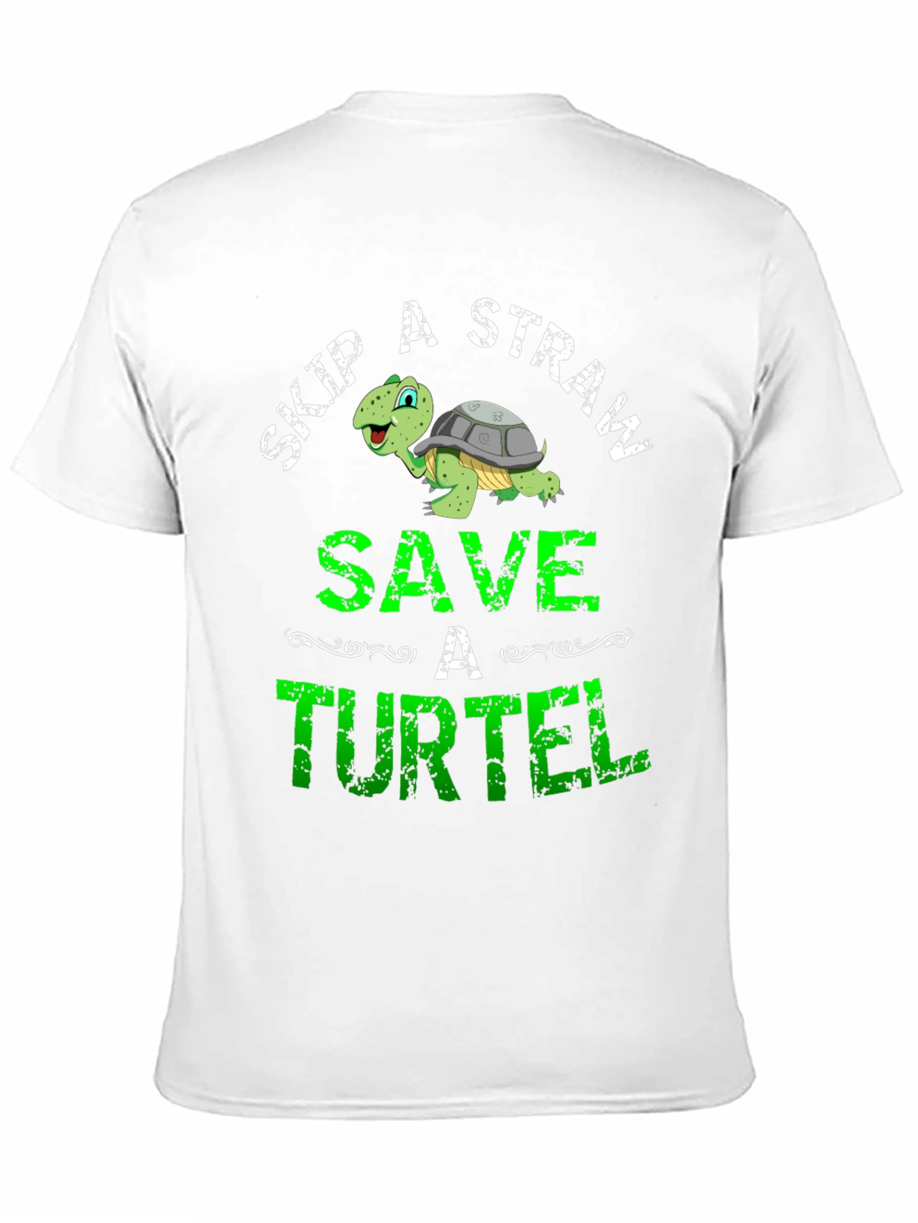 Skip a Straw Save a Turtel T-Shirt