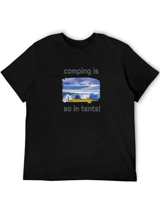 Camping is so in tents! T-Shirt