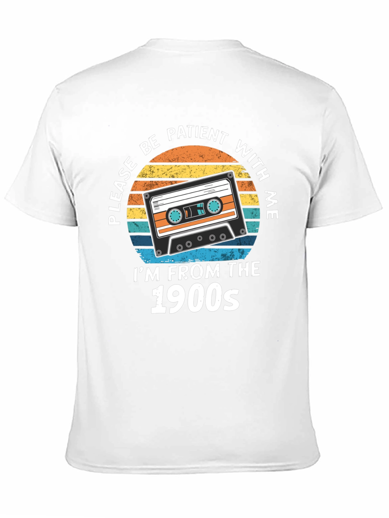 Retro Cassette Tape T-Shirt - 1900s Throwback Tee