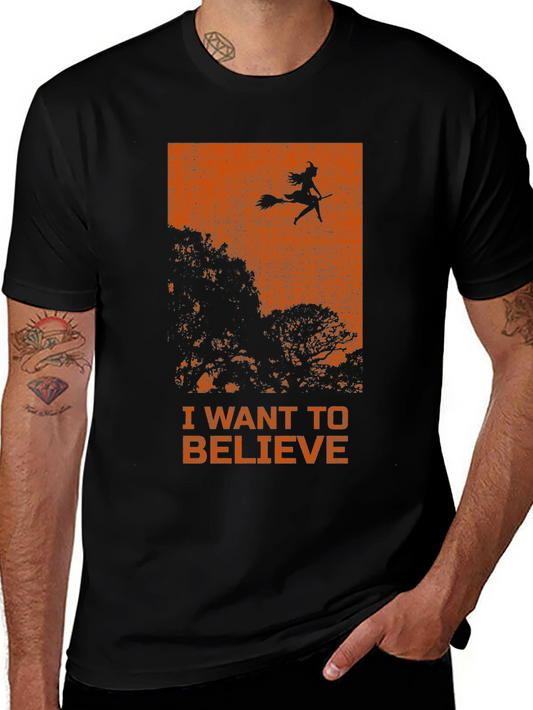 I Want to Believe Witch T-Shirt