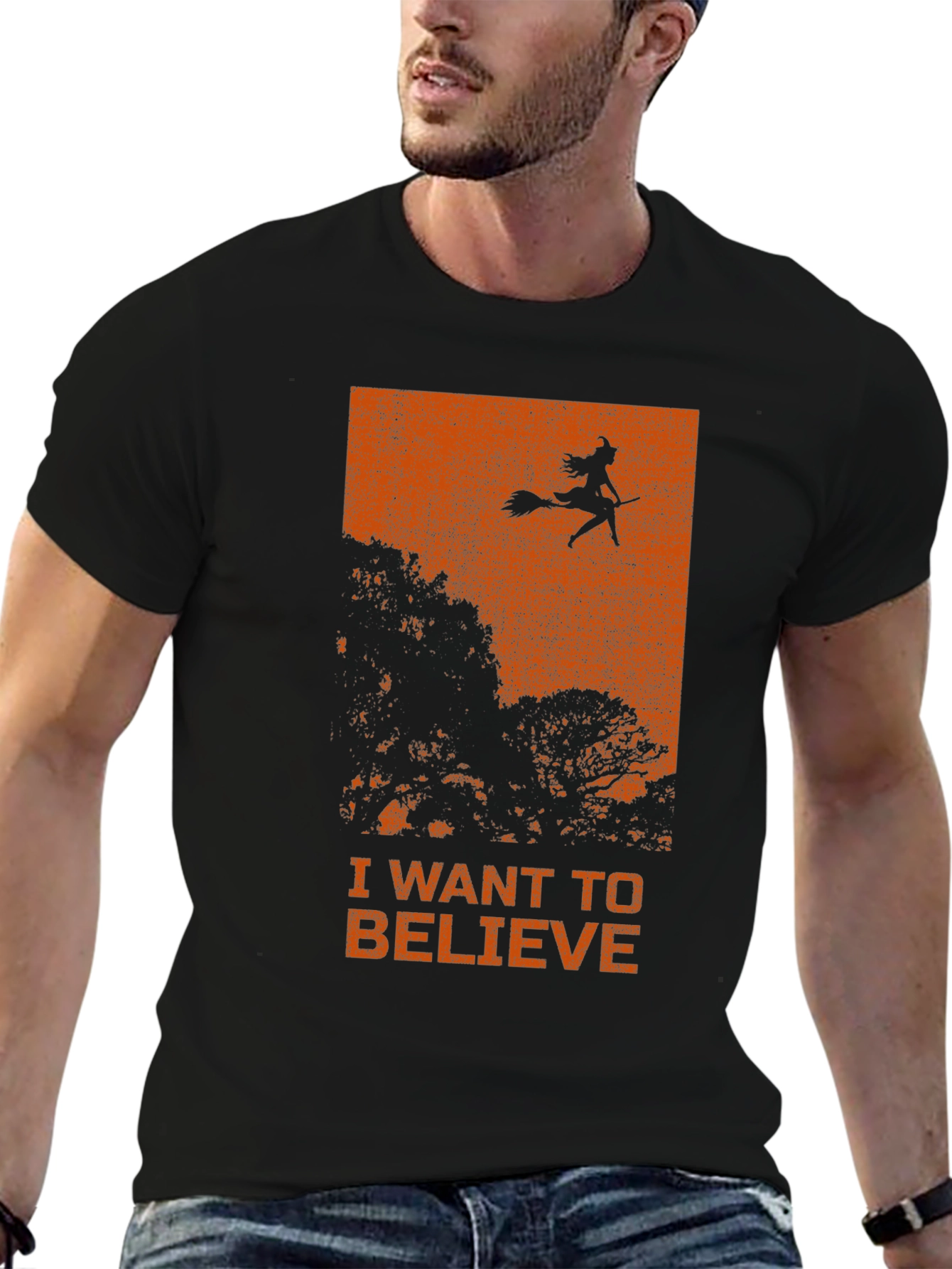 I Want to Believe Witch T-Shirt