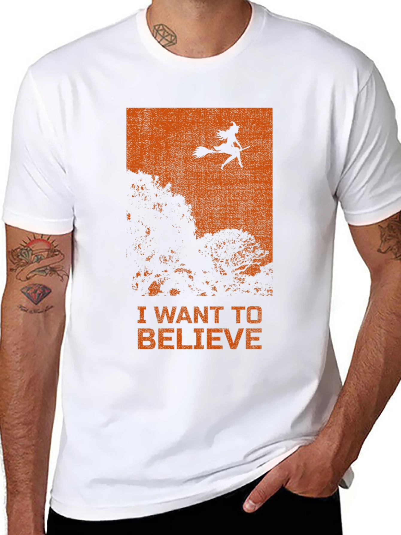 I Want to Believe Witch T-Shirt