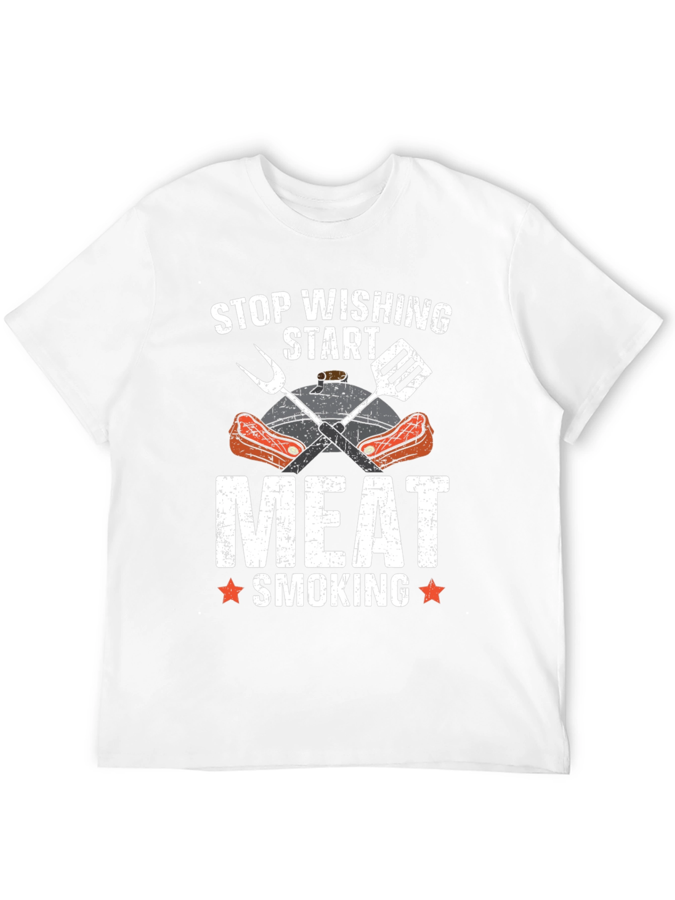 Meat Smoking BBQ Graphic Tee