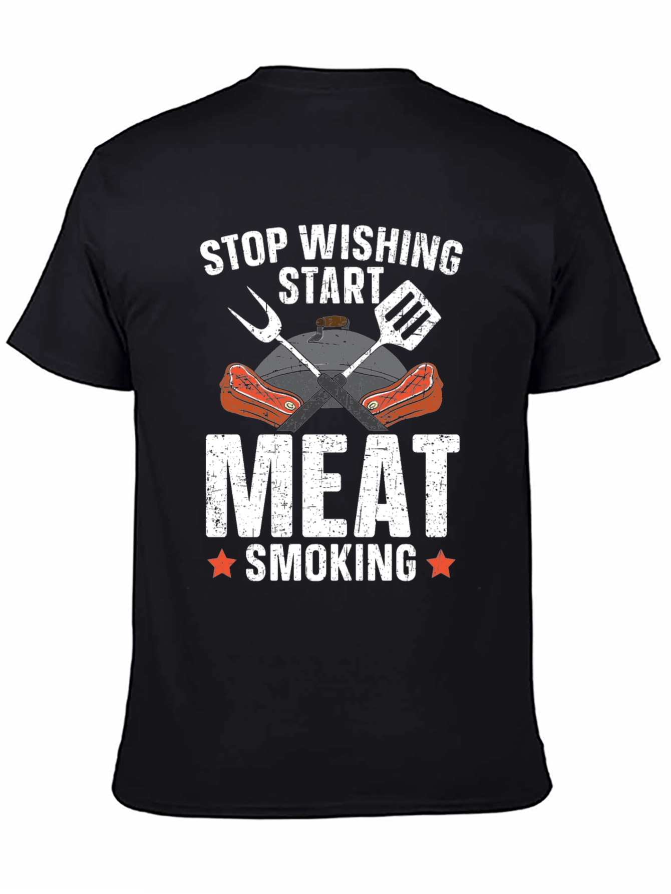 Meat Smoking BBQ Graphic Tee
