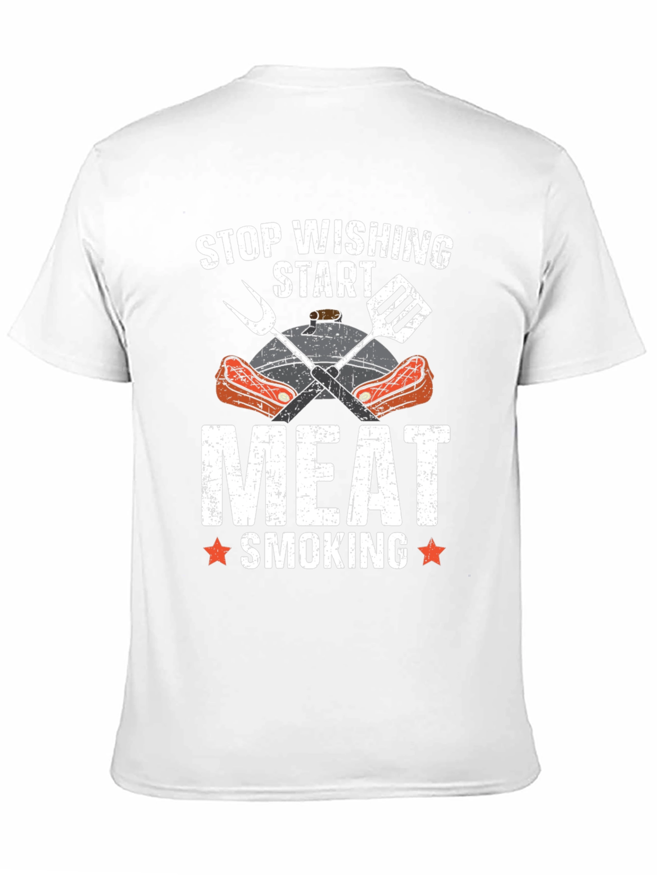 Meat Smoking BBQ Graphic Tee