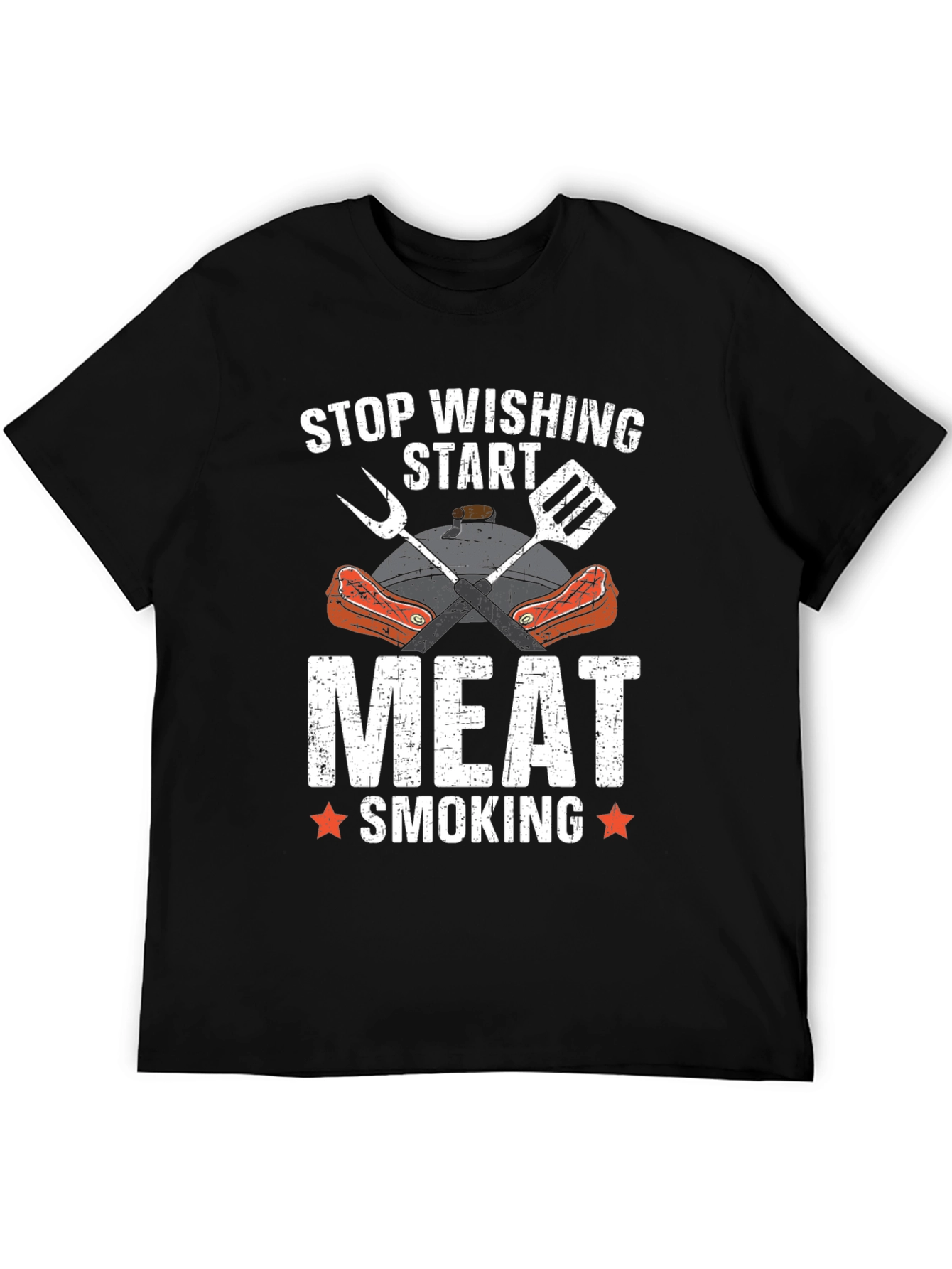 Meat Smoking BBQ Graphic Tee