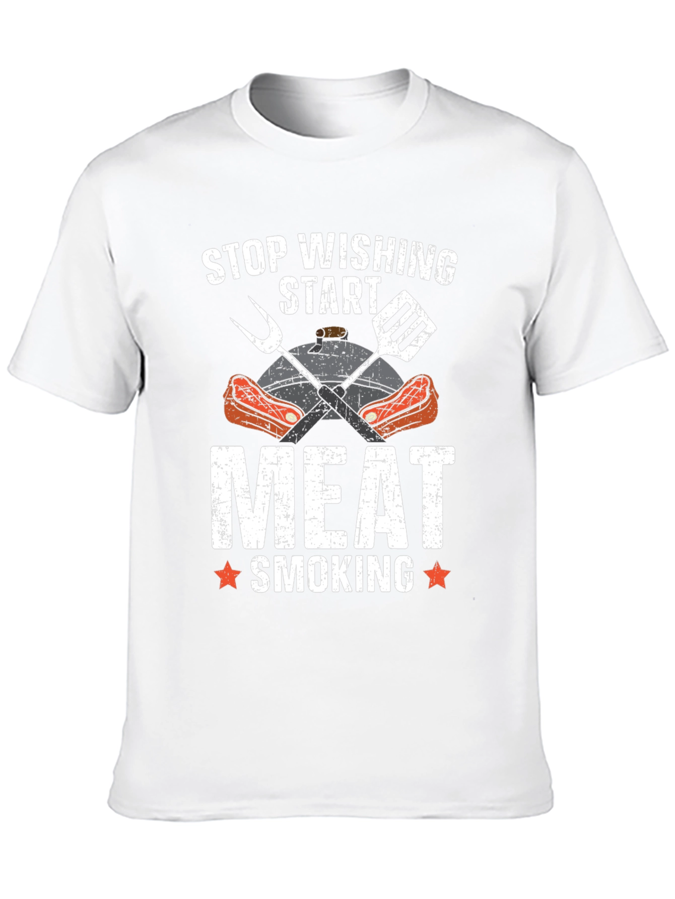 Meat Smoking BBQ Graphic Tee