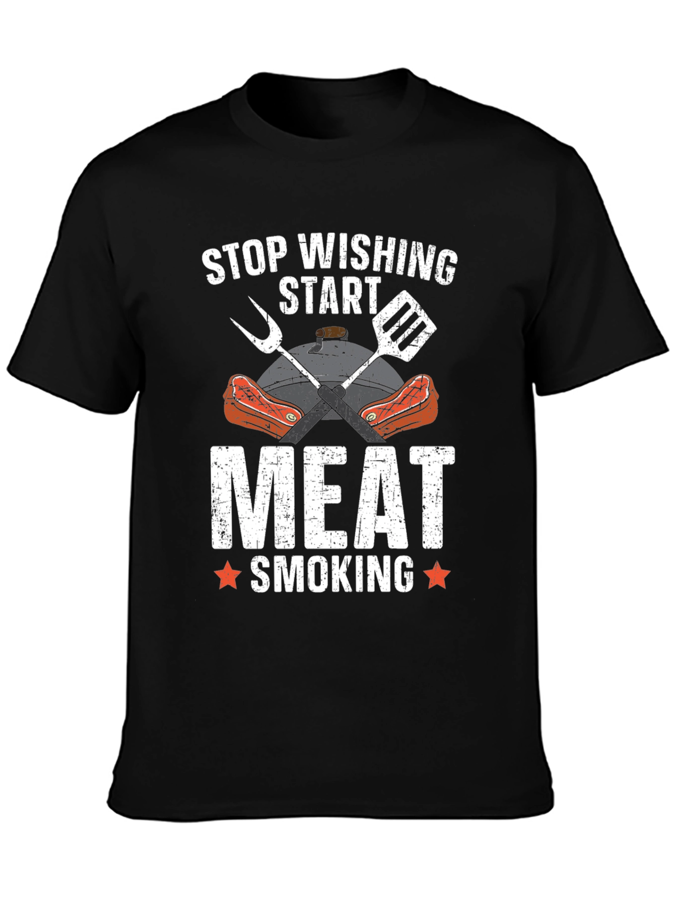 Meat Smoking BBQ Graphic Tee