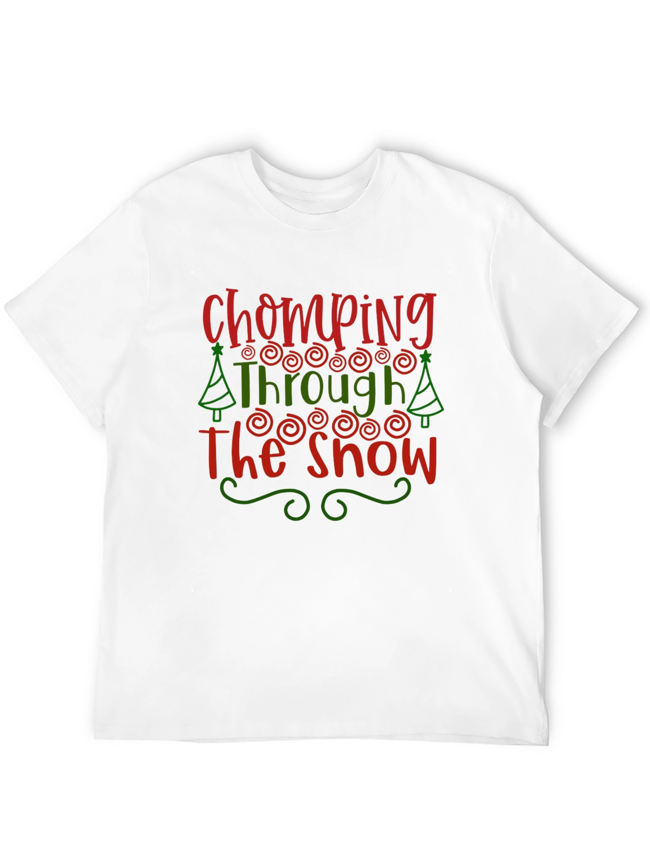 Chomping Through the Snow Christmas Tee