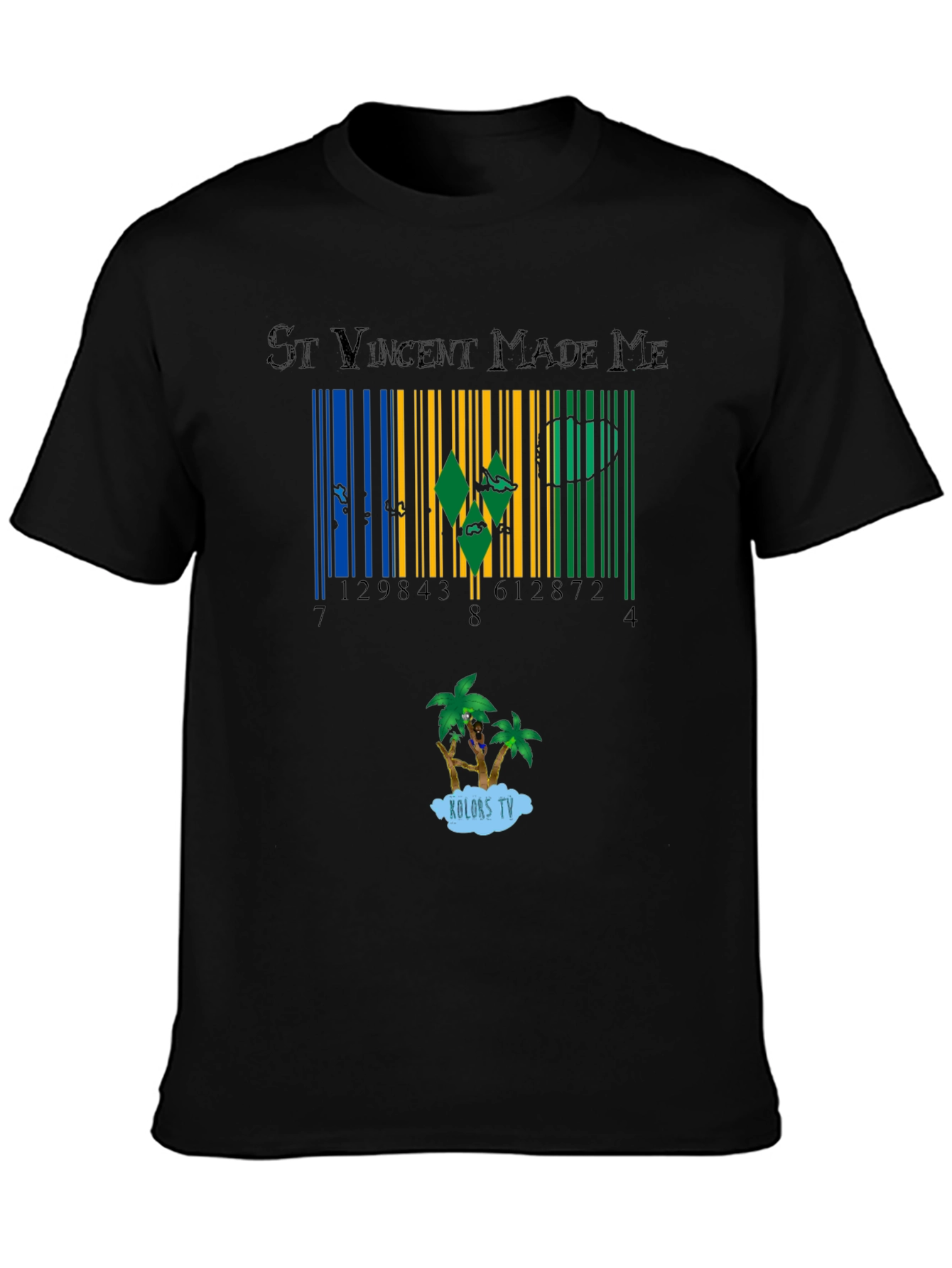 St Vincent Made Me Barcode T-Shirt
