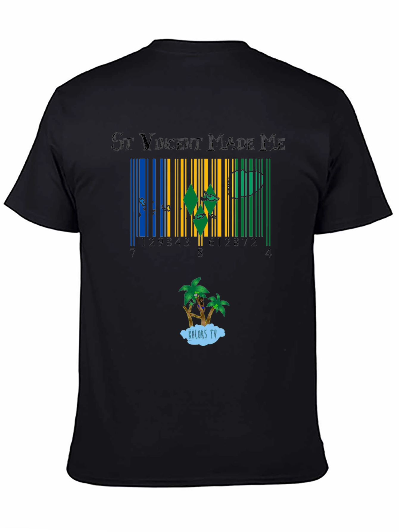 St Vincent Made Me Barcode T-Shirt