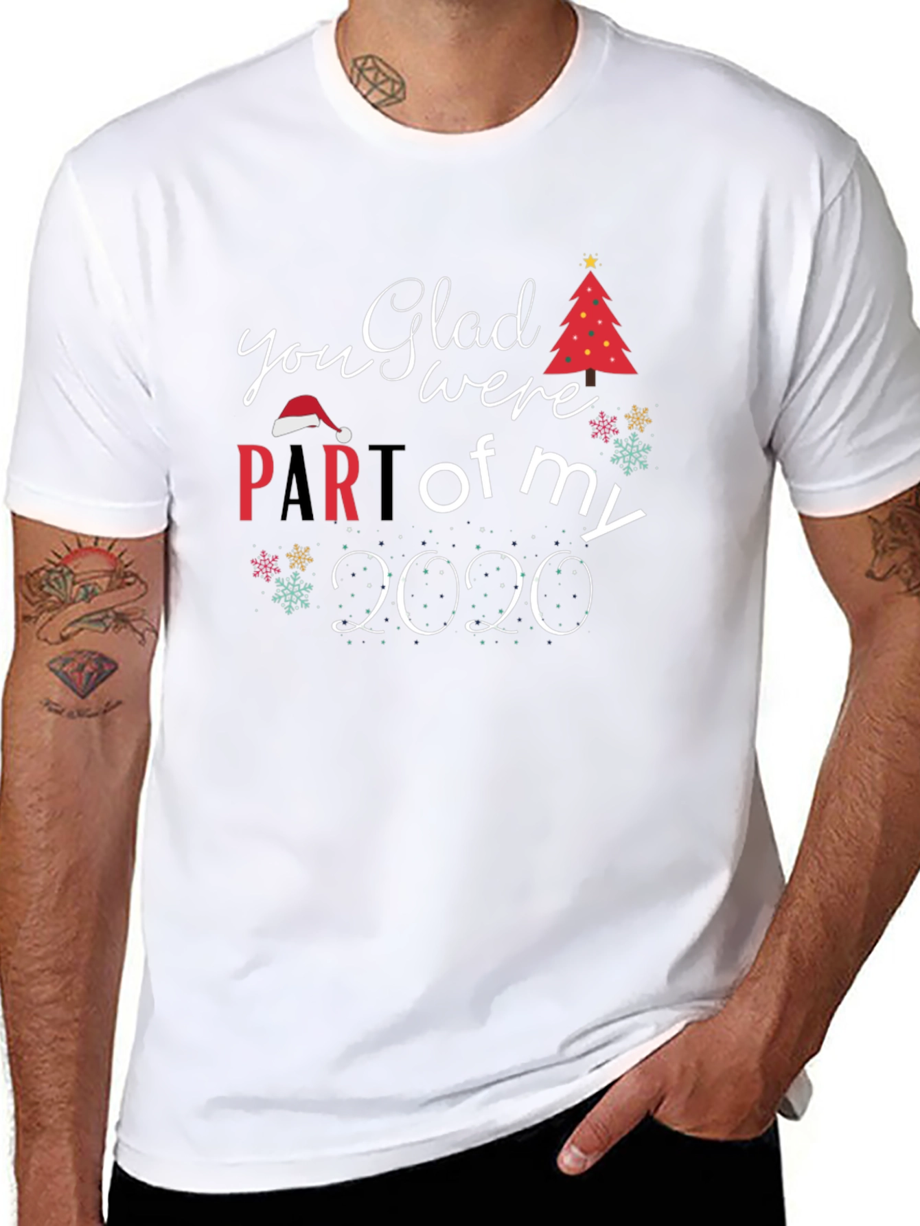 Glad You Were Part of My 2020 Christmas T-Shirt