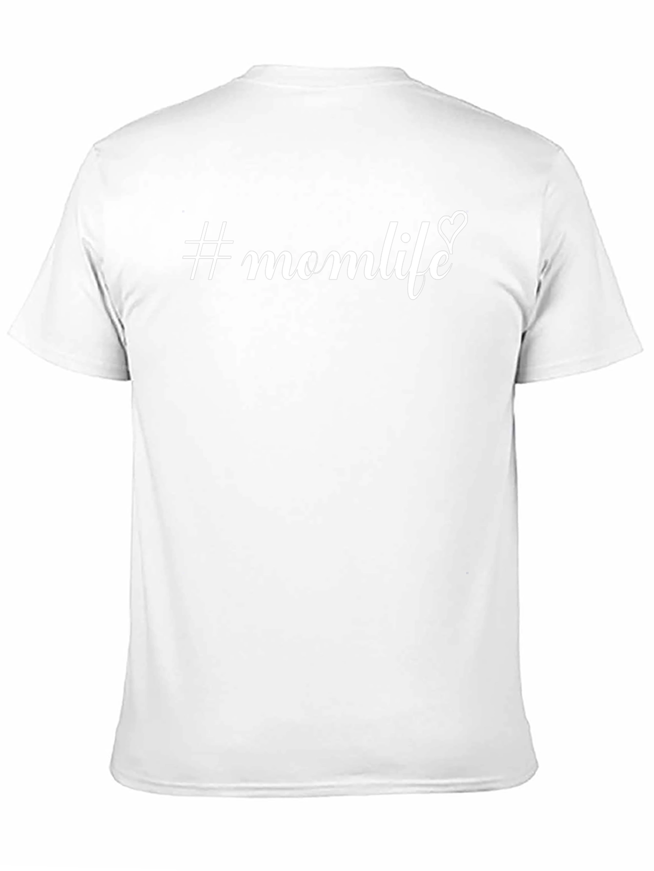 #Momlife Graphic Tee - Black