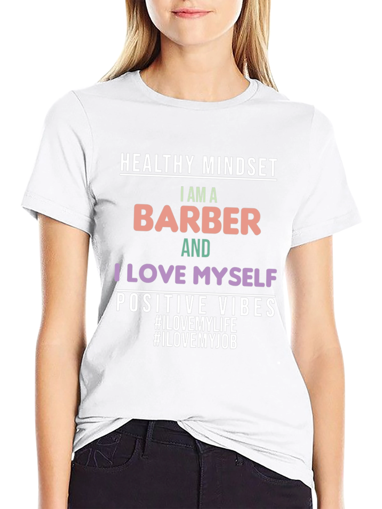 Barber Pride T-Shirt - Healthy Mindset Positive Vibes
