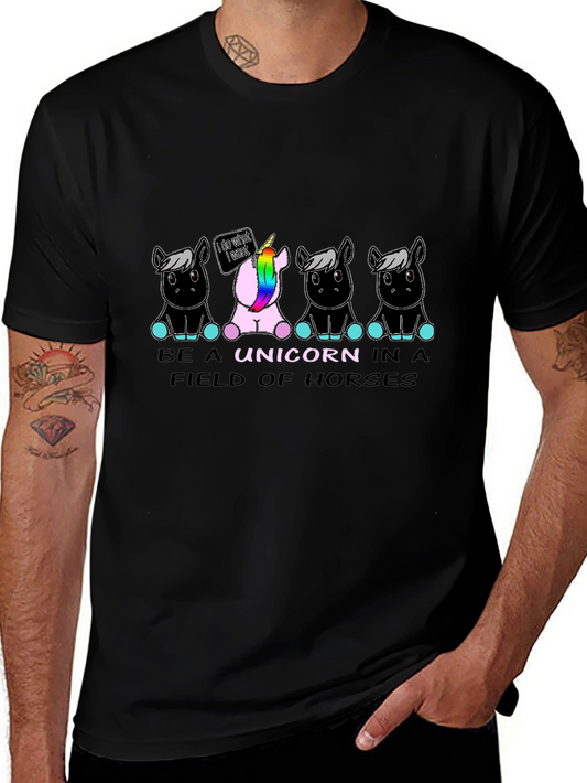 Be A Unicorn T-Shirt - Motivational Graphic Tee
