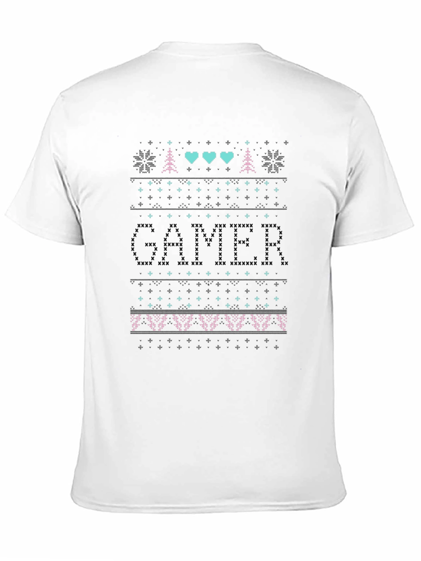 Ugly Christmas Sweater Style T-Shirt