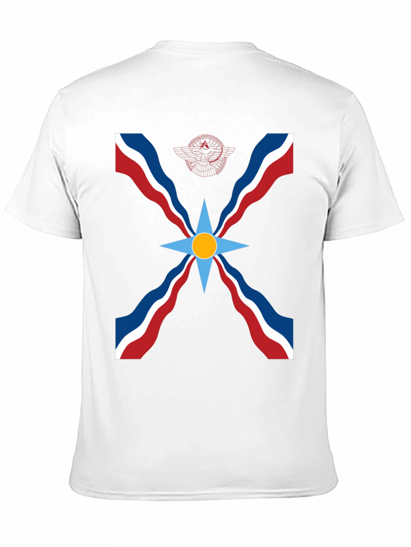 Assyrian Flag T-Shirt - Black