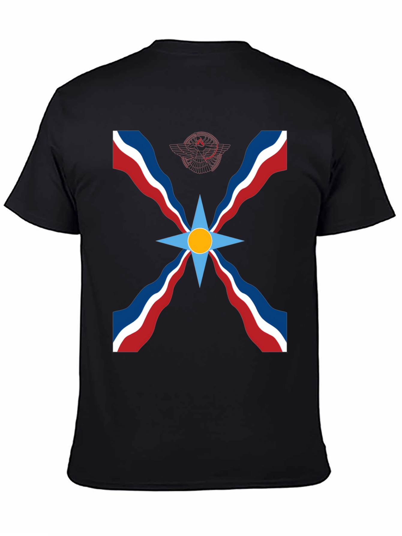Assyrian Flag T-Shirt - Black