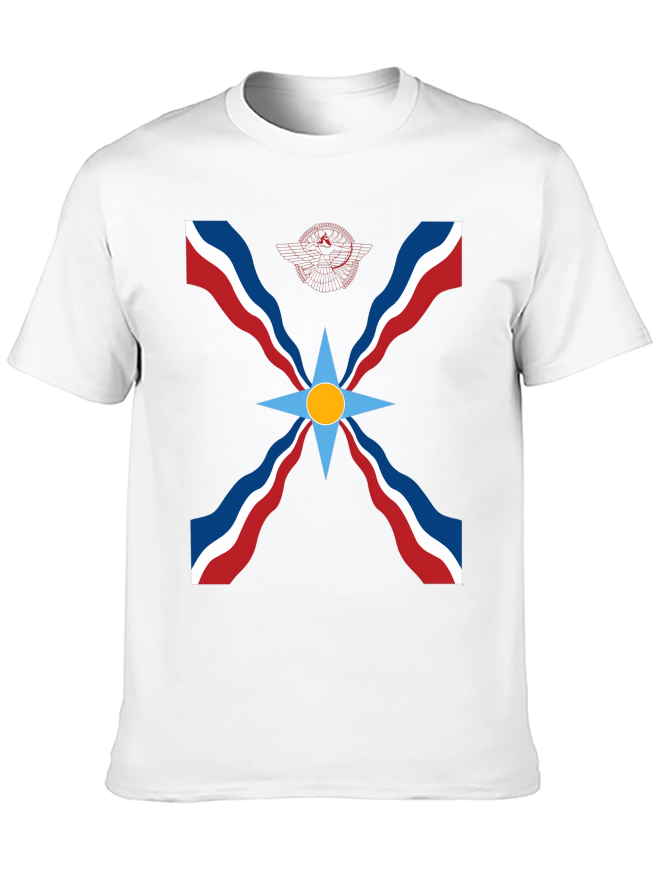 Assyrian Flag T-Shirt - Black