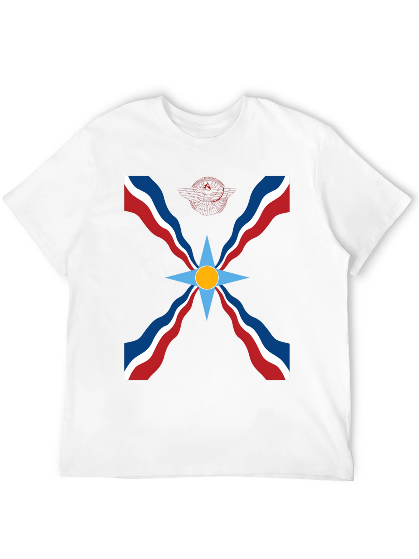 Assyrian Flag T-Shirt - Black