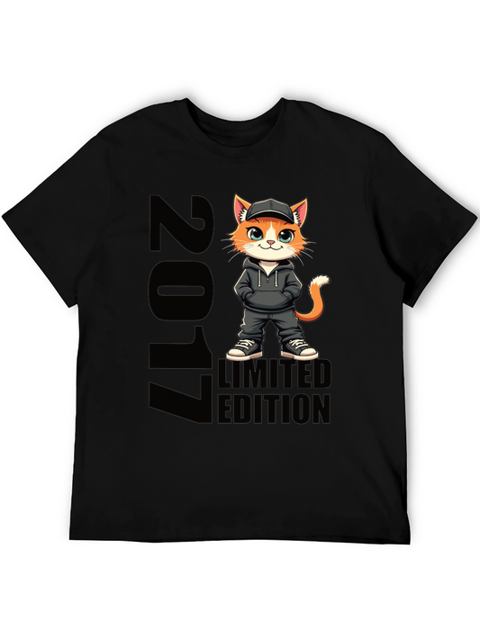 2017 Limited Edition Cat Graphic T-Shirt