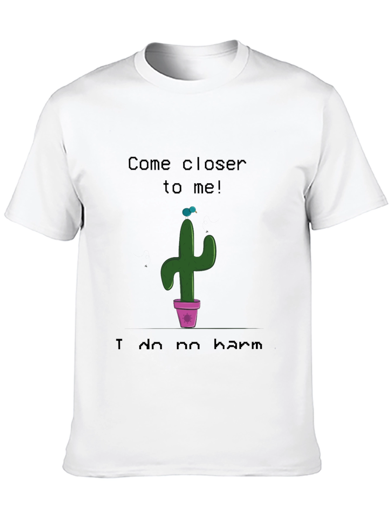 Come Closer Cactus Graphic T-Shirt