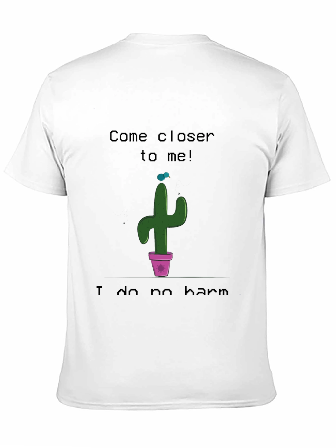 Come Closer Cactus Graphic T-Shirt