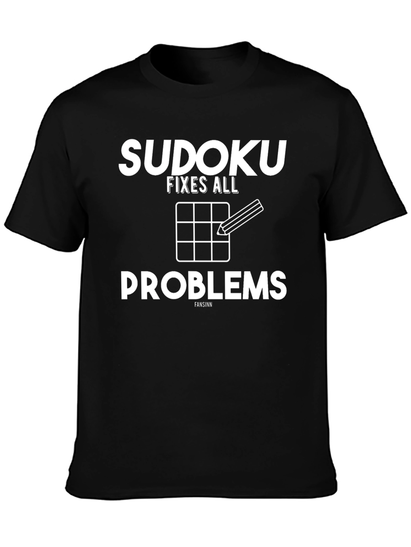 Sudoku Fixes All Problems T-Shirt