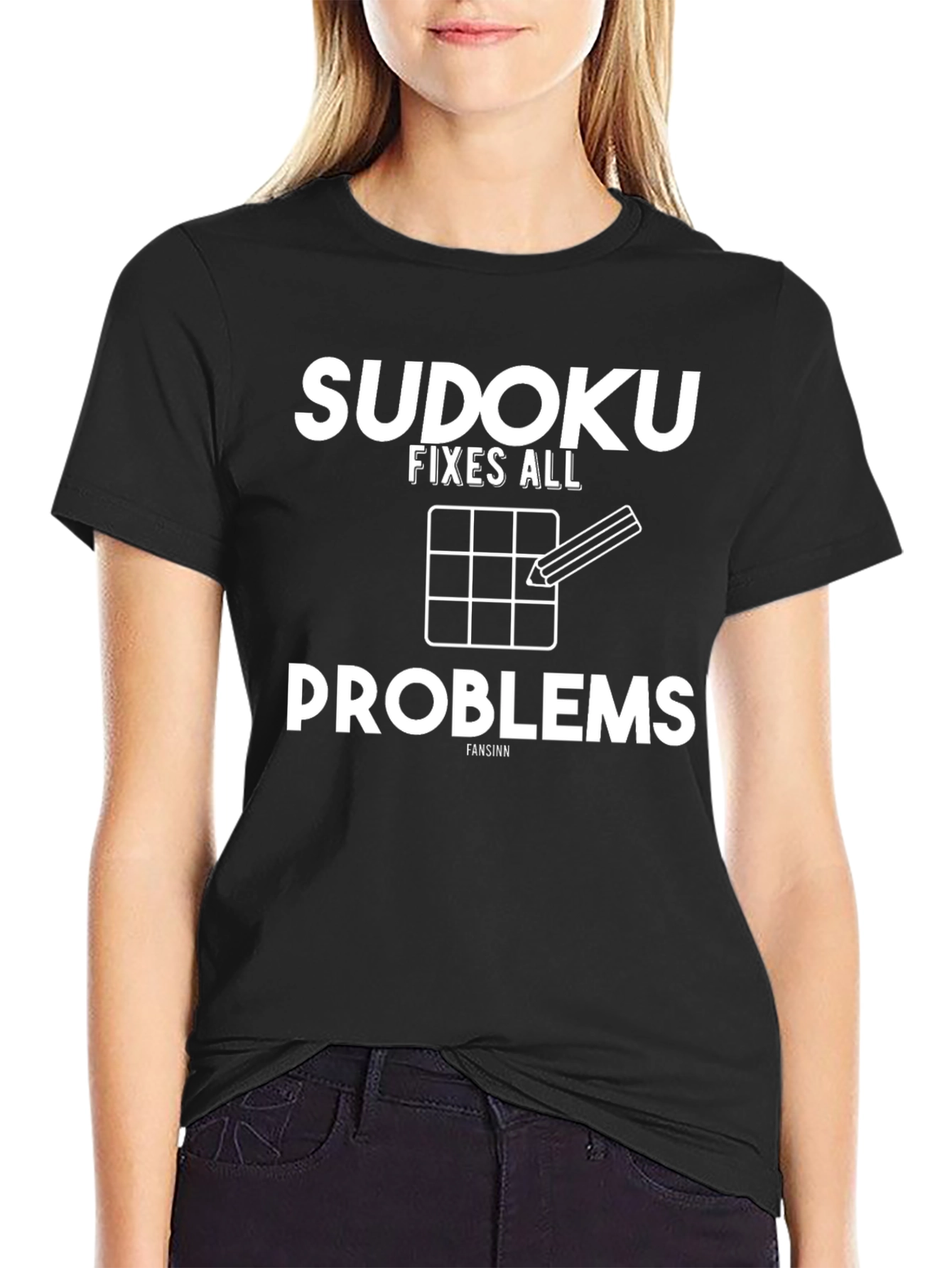 Sudoku Fixes All Problems T-Shirt
