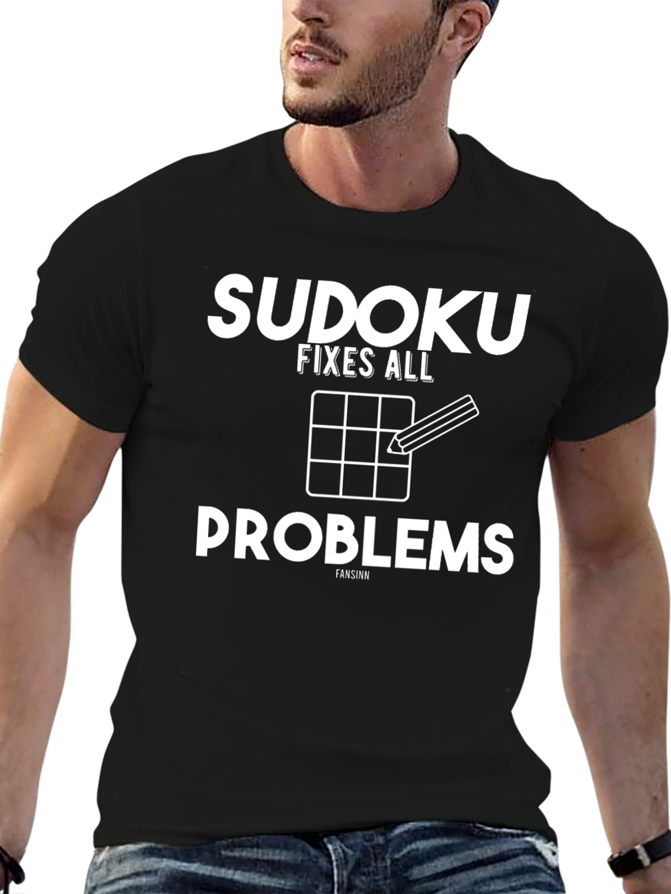 Sudoku Fixes All Problems T-Shirt