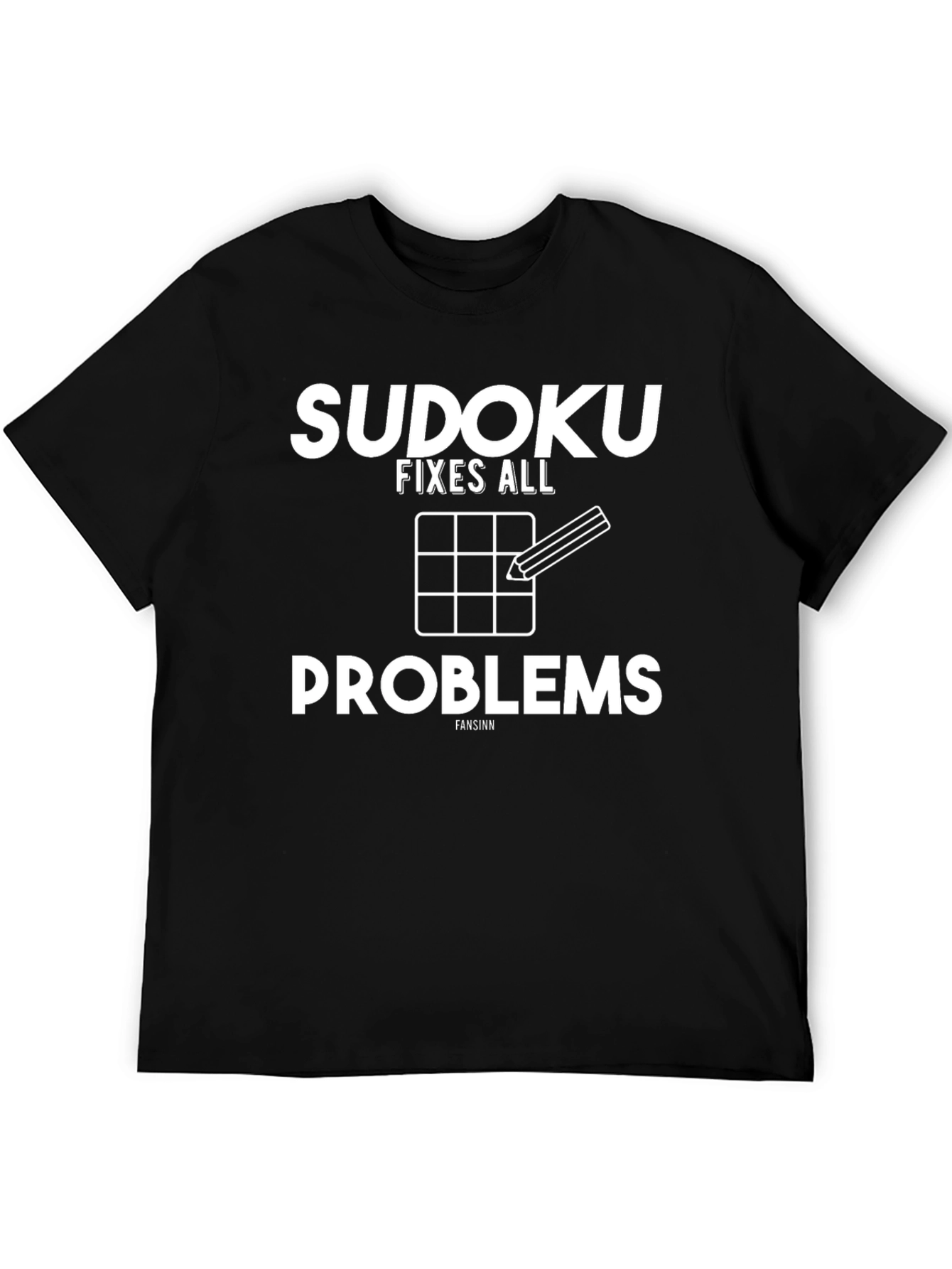 Sudoku Fixes All Problems T-Shirt