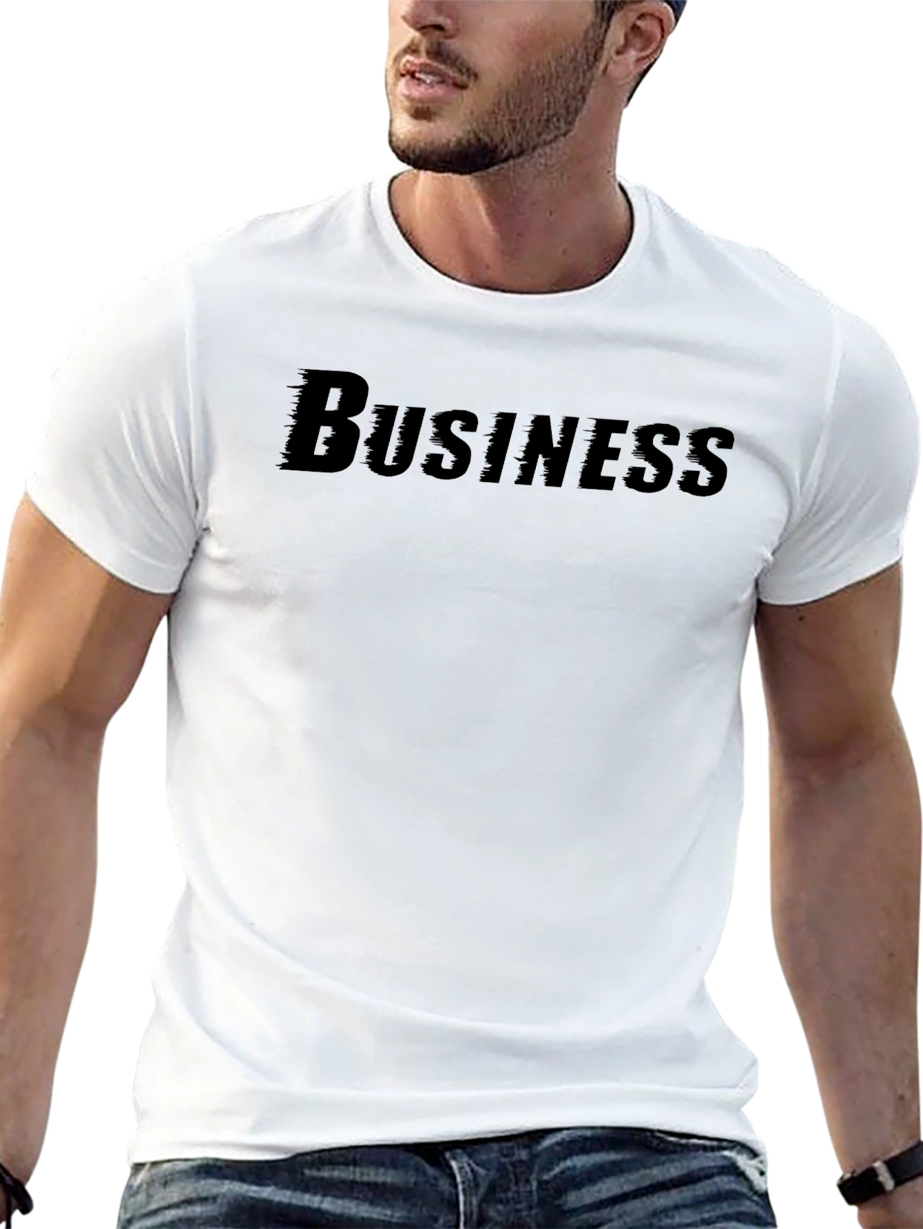 Business Casual Black T-Shirt