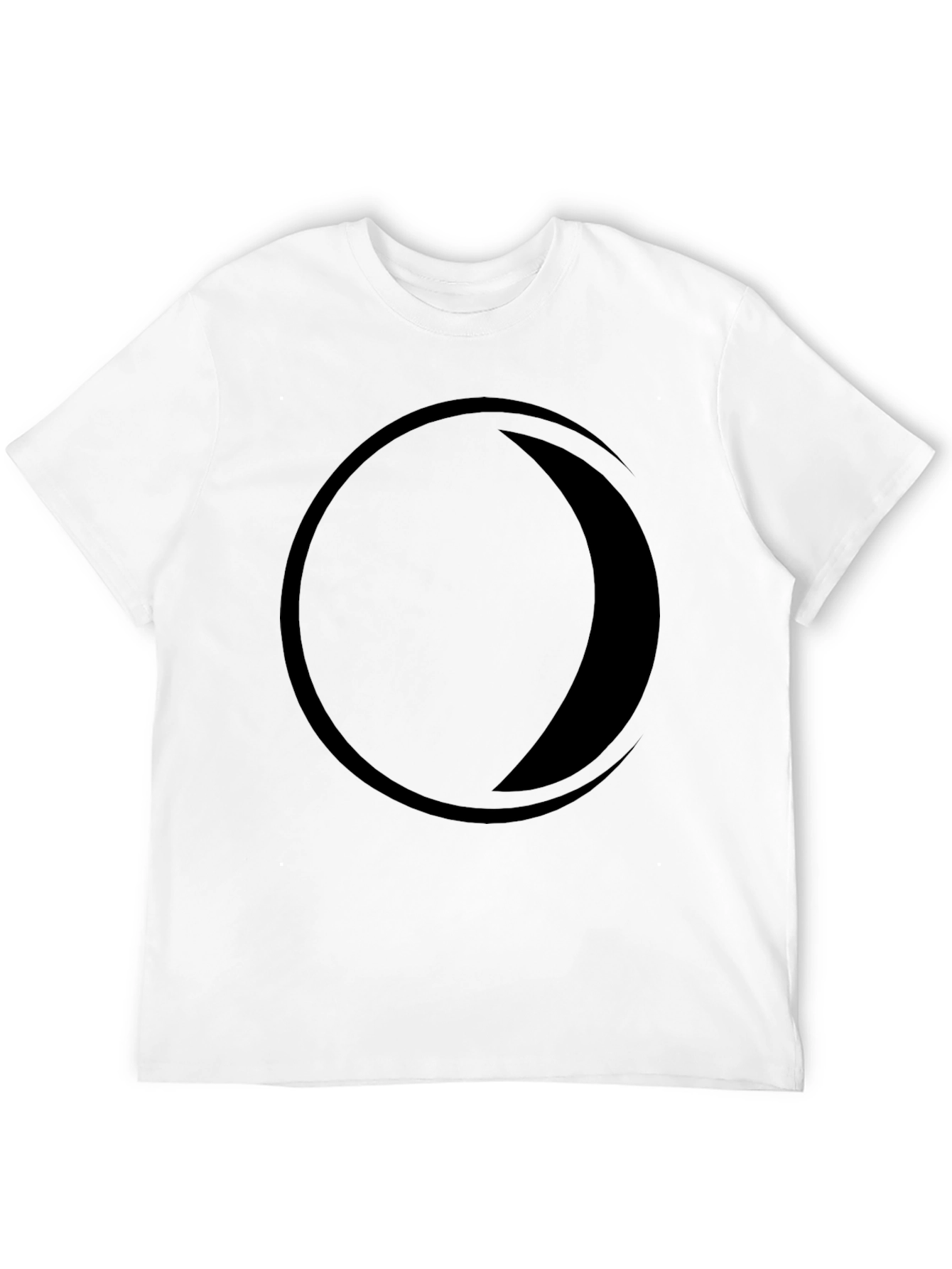 Modern Eclipse Graphic Tee - Black