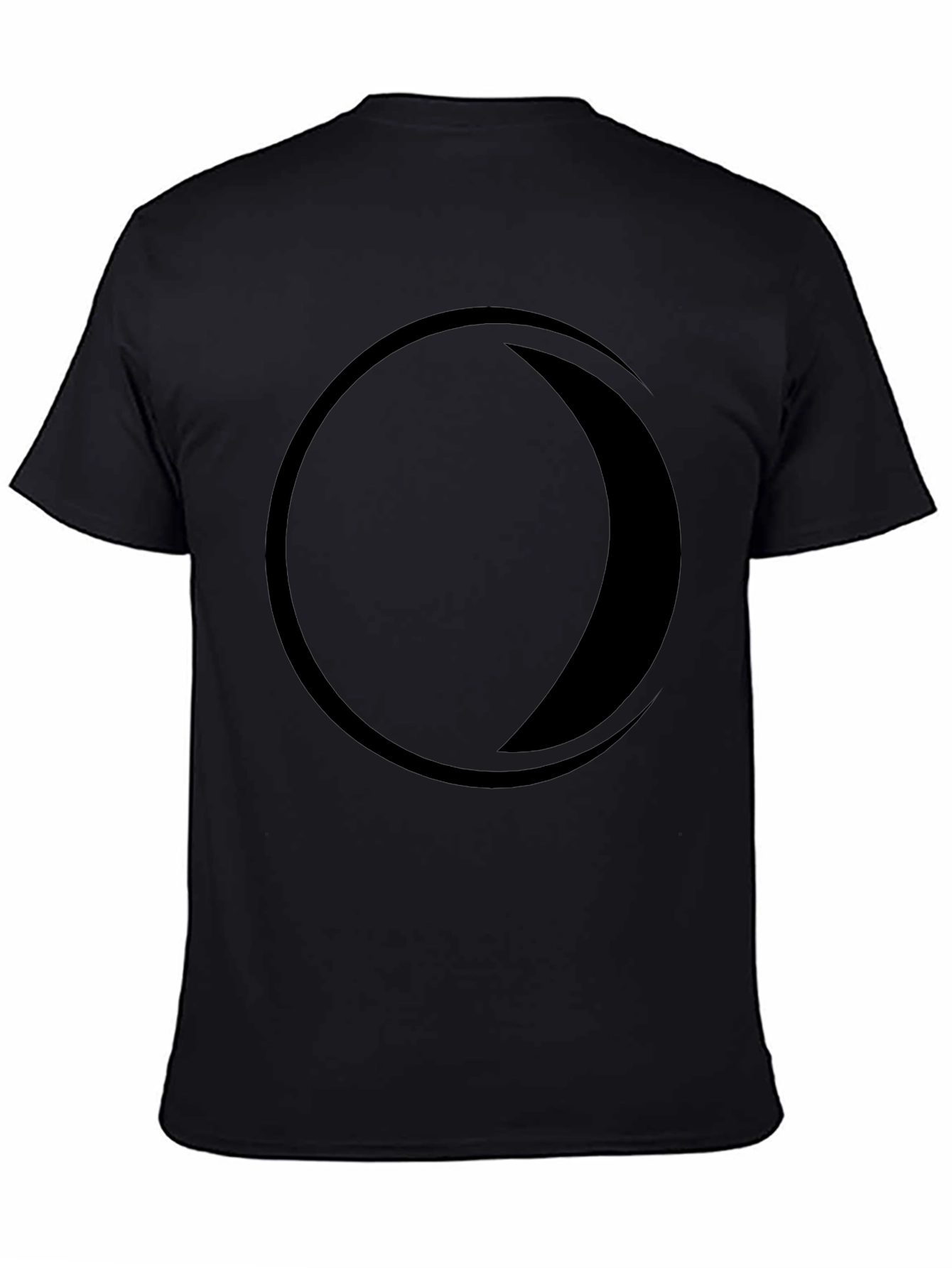 Modern Eclipse Graphic Tee - Black