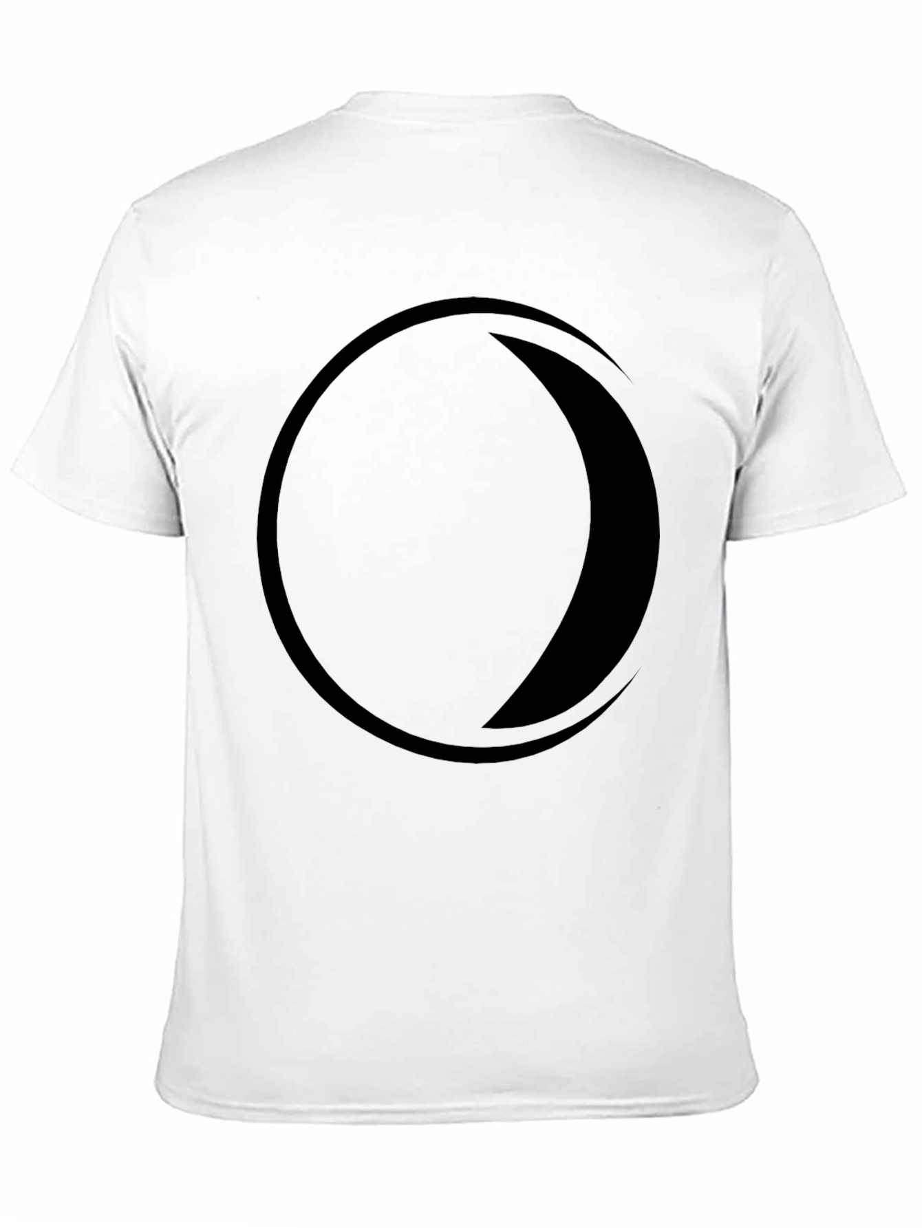 Modern Eclipse Graphic Tee - Black