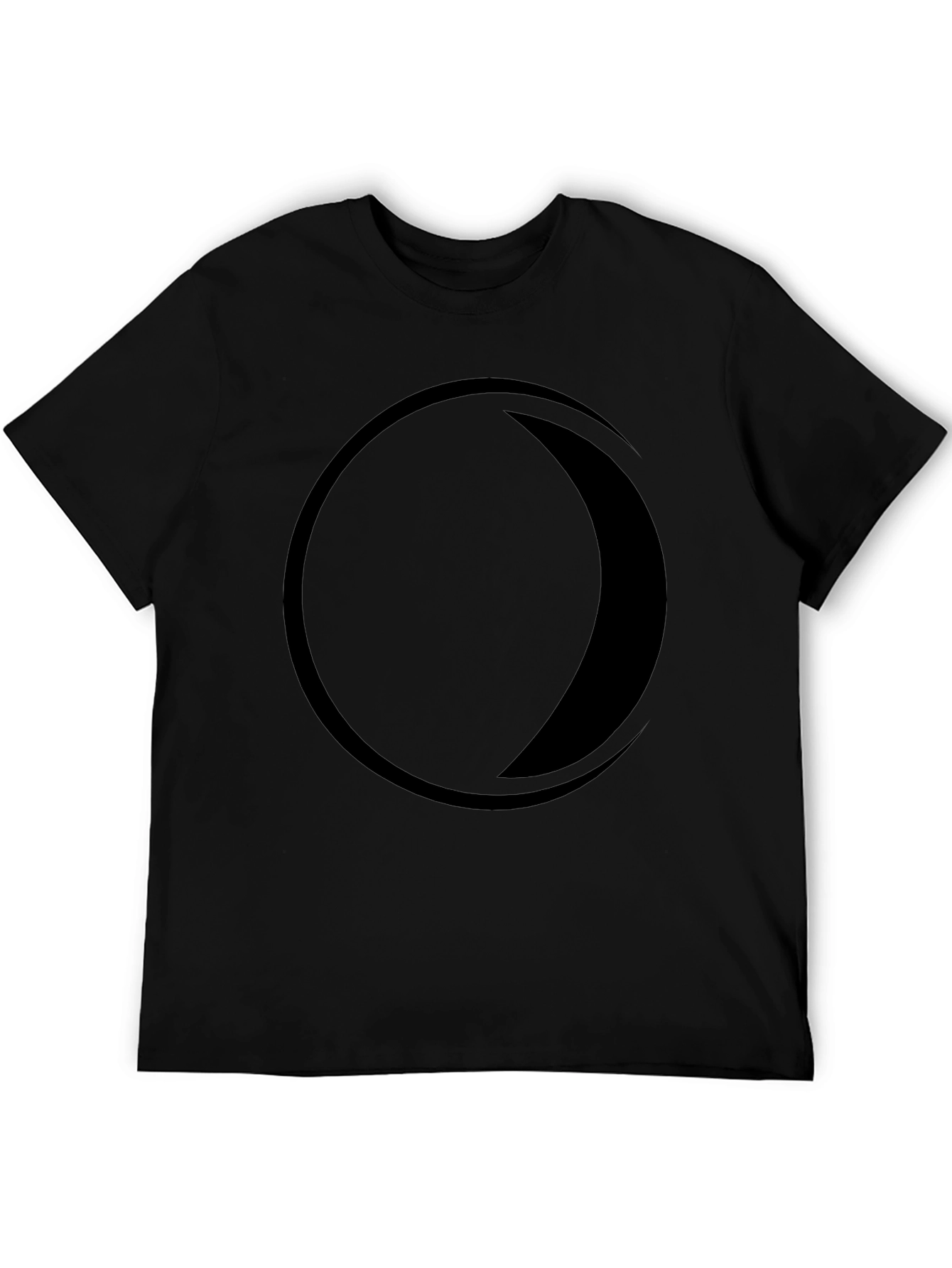Modern Eclipse Graphic Tee - Black