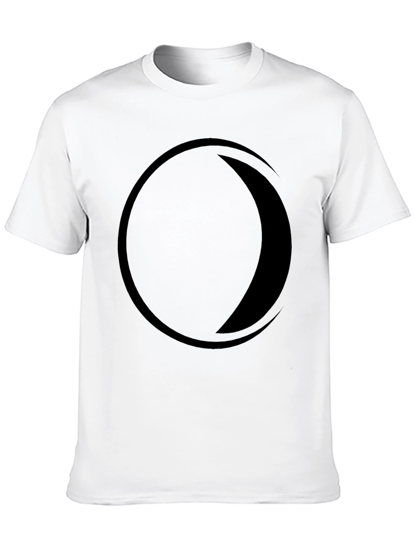 Modern Eclipse Graphic Tee - Black