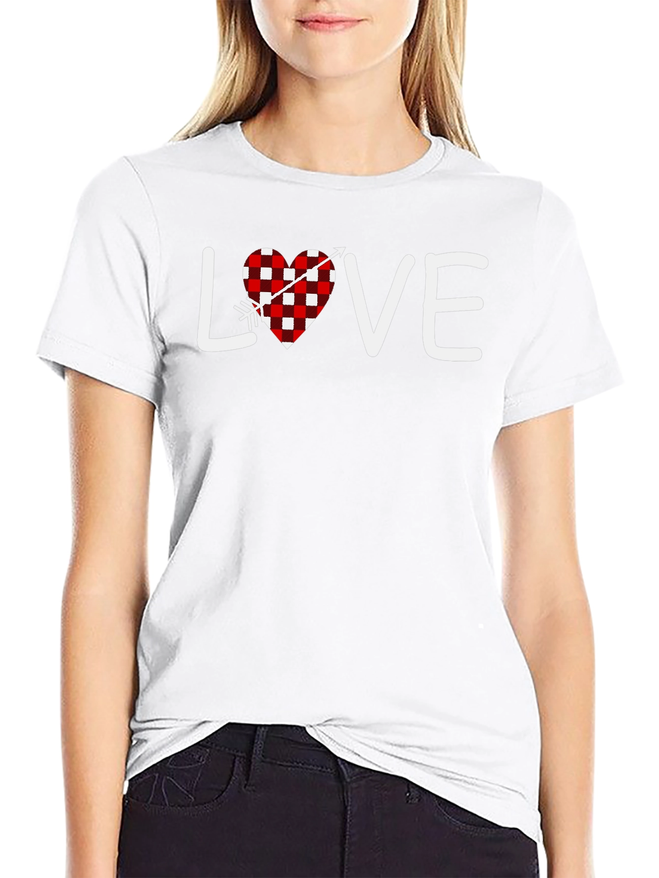 LOVE Heart Arrow Graphic Tee