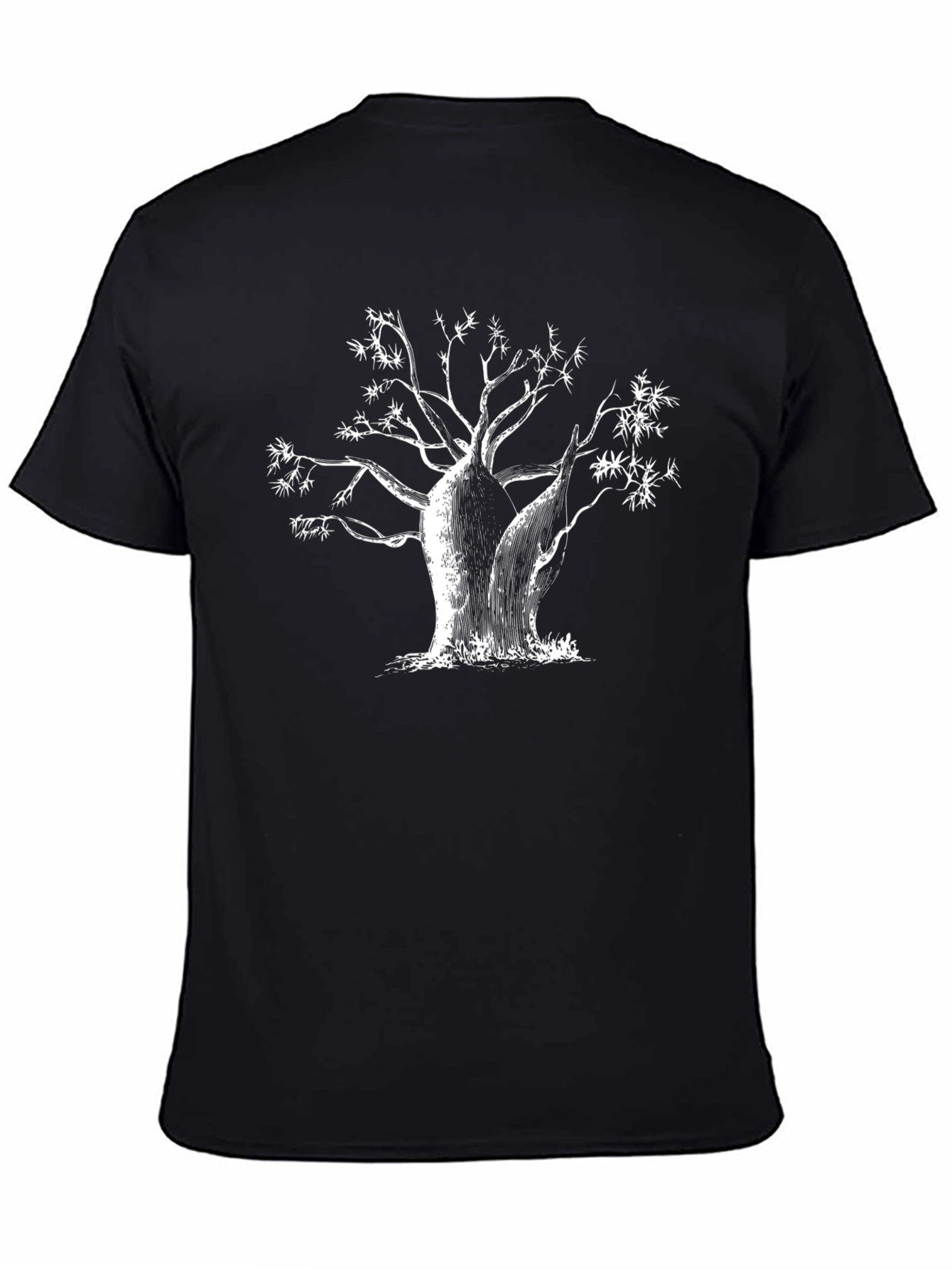 Unique Tree Graphic T-Shirt