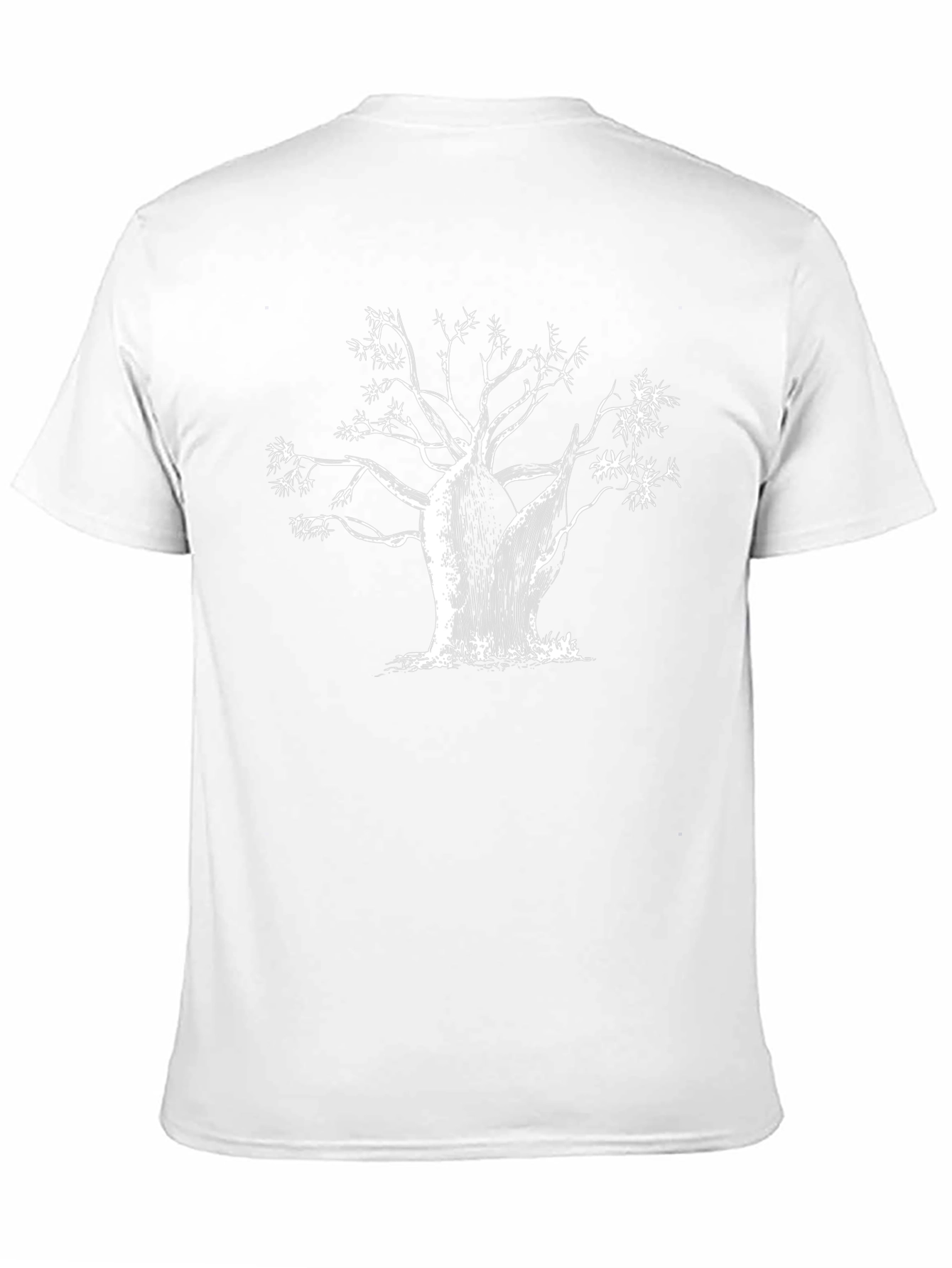 Unique Tree Graphic T-Shirt