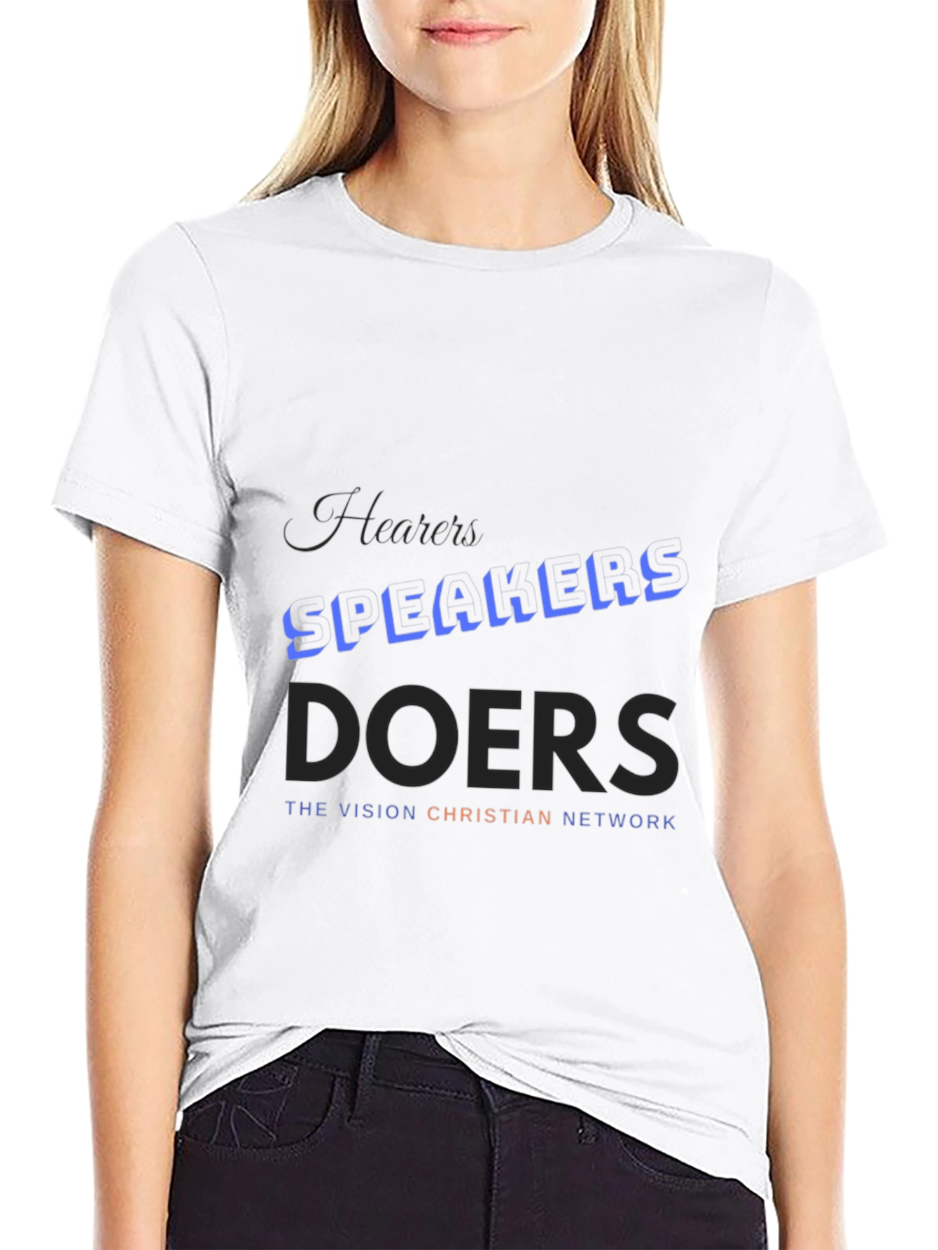 Speakers Doers Christian Network Graphic T-Shirt