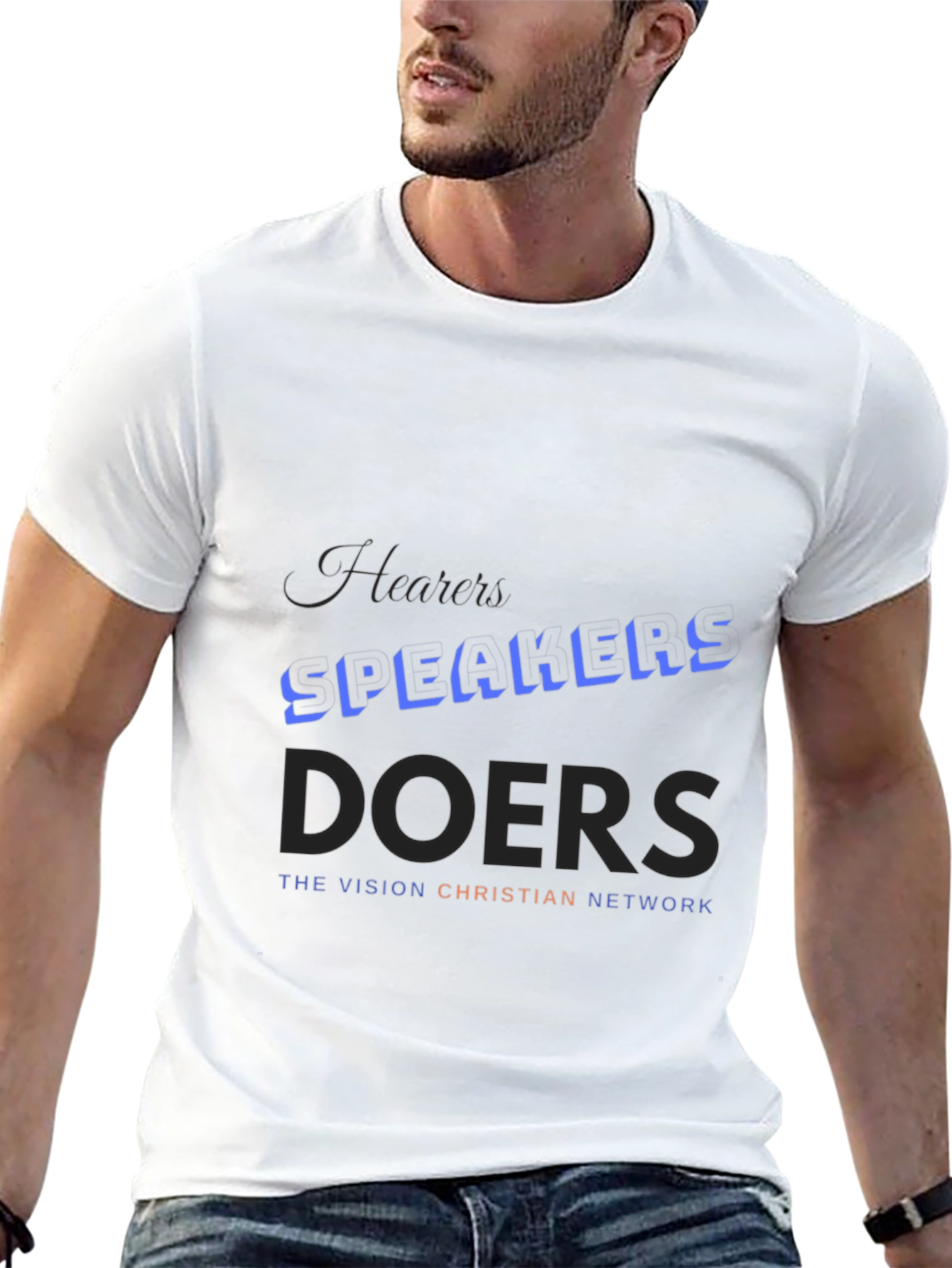 Speakers Doers Christian Network Graphic T-Shirt