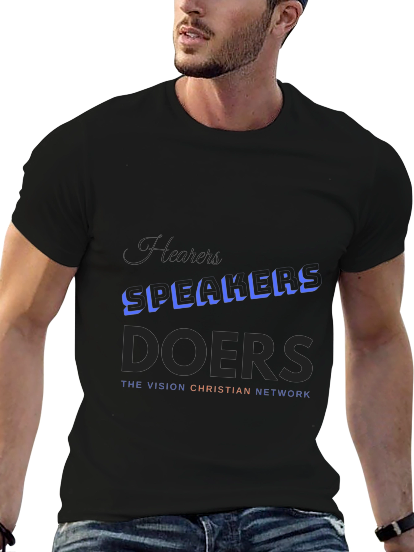 Speakers Doers Christian Network Graphic T-Shirt