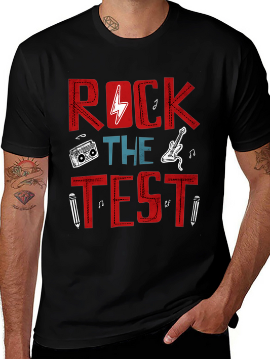 Rock The Test T-Shirt - Music & Education