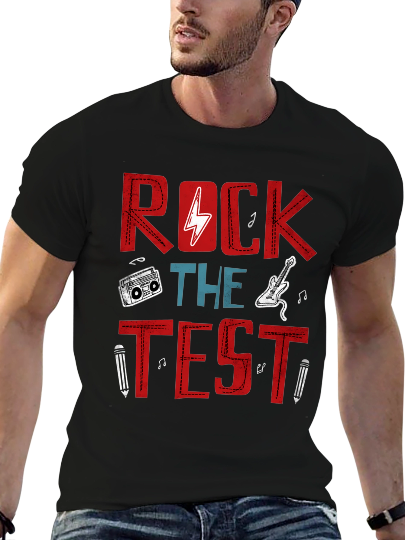 Rock The Test T-Shirt - Music & Education