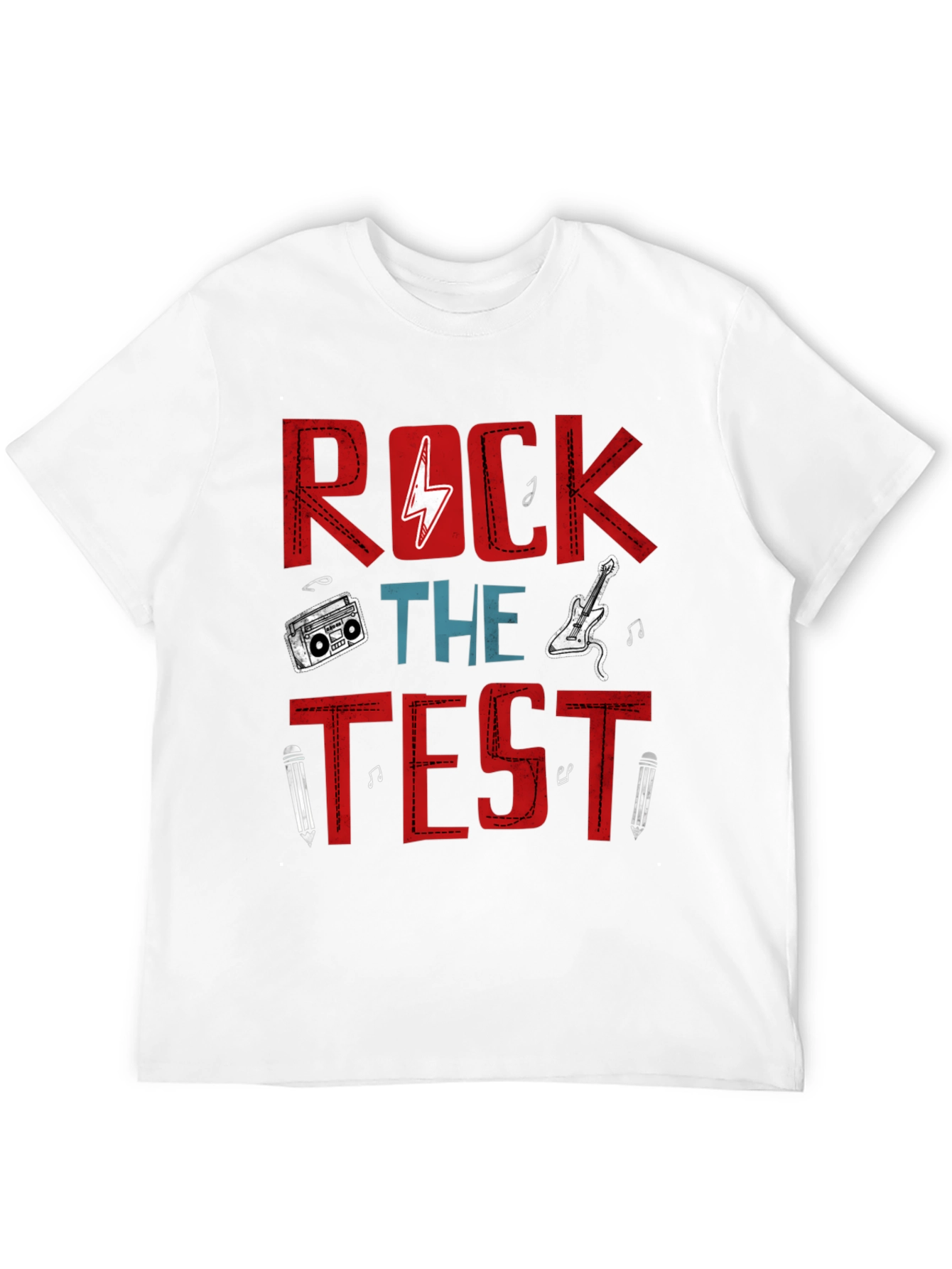 Rock The Test T-Shirt - Music & Education