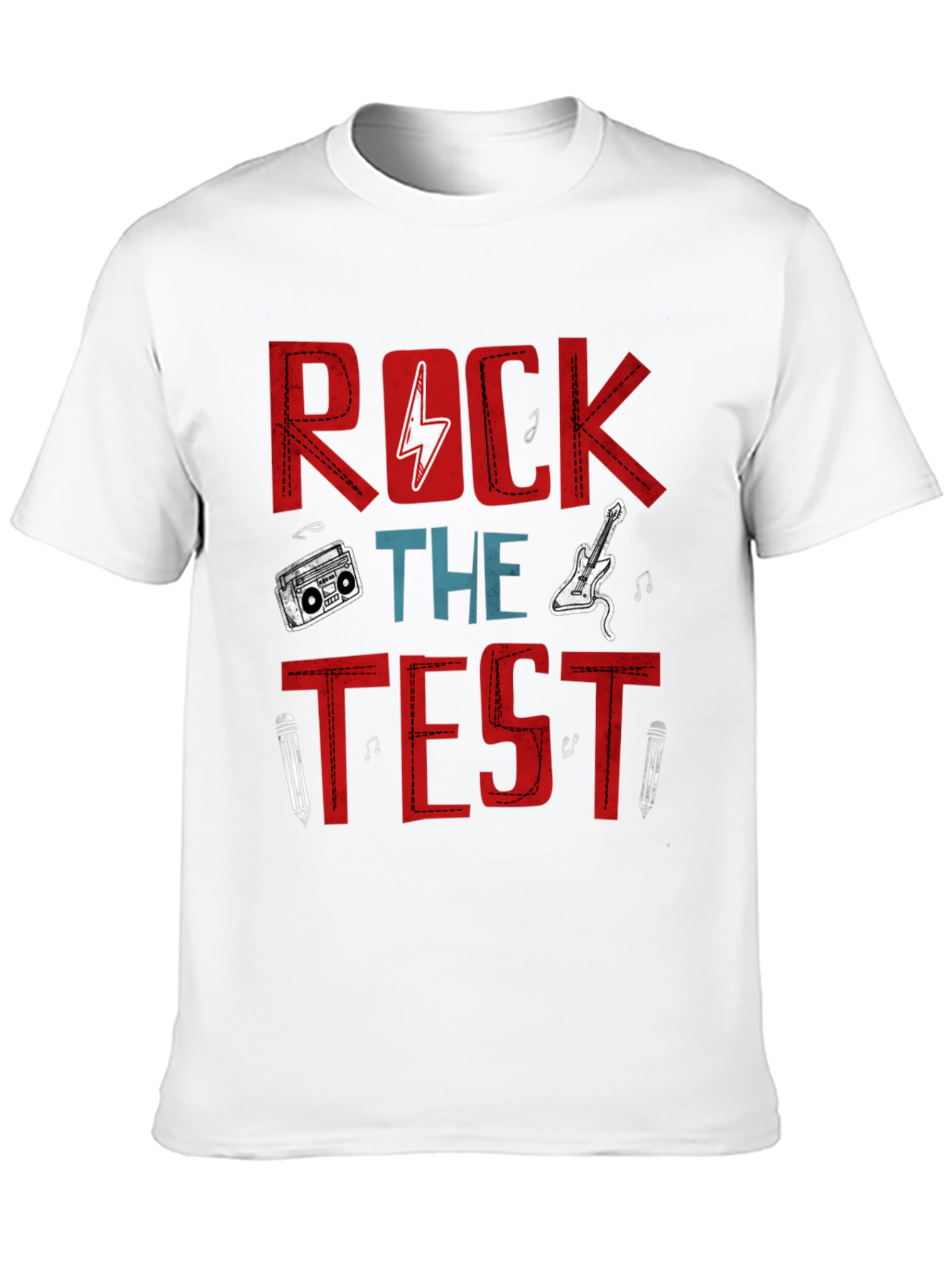 Rock The Test T-Shirt - Music & Education