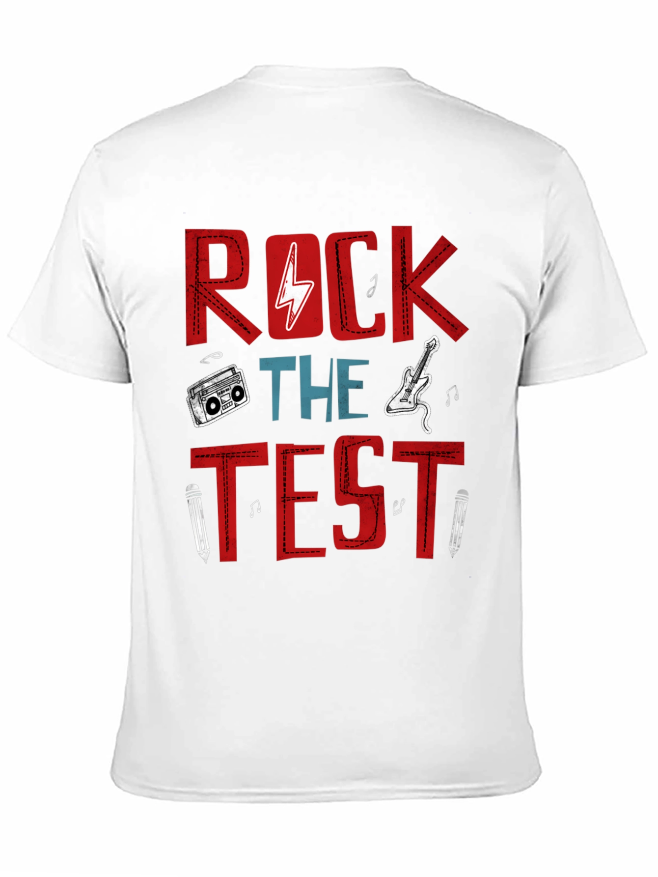 Rock The Test T-Shirt - Music & Education