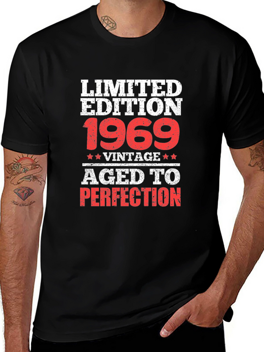 Vintage 1969 Limited Edition Aged To Perfection T-Shirt